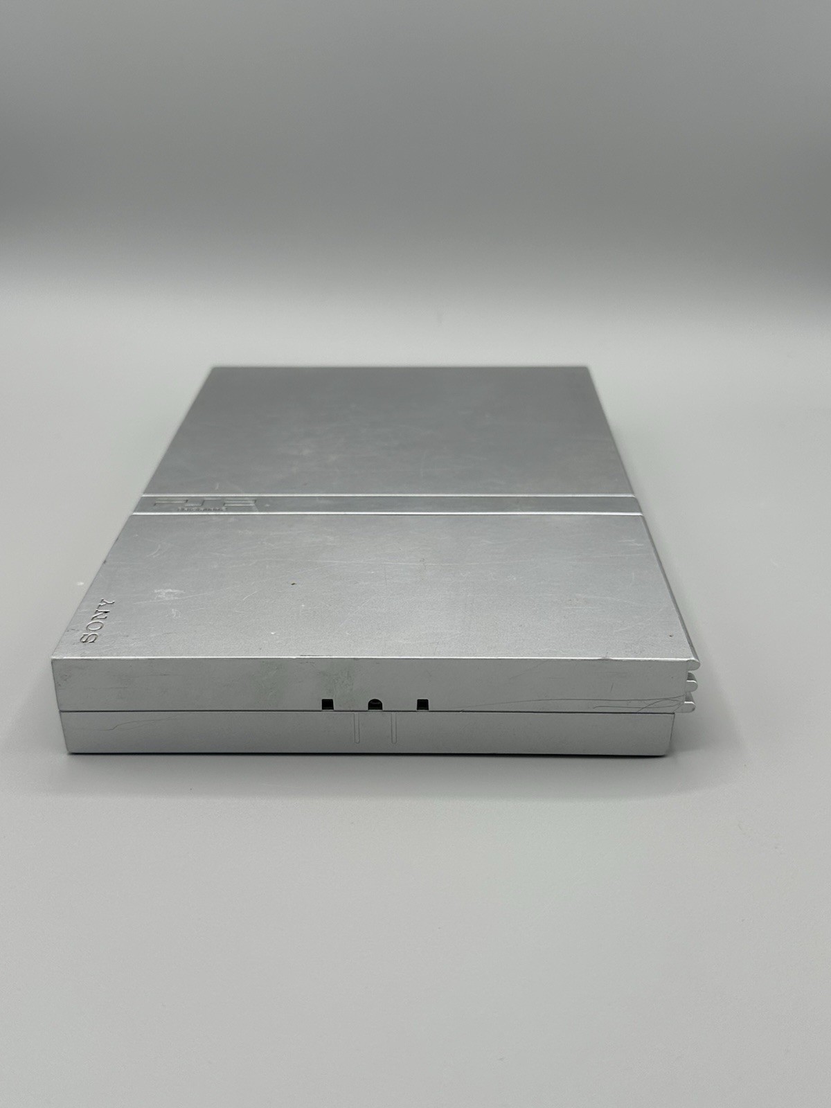 Sony Playstation 2 Slim Silver SCPH-79001 Console Only Tested Video Game PS2