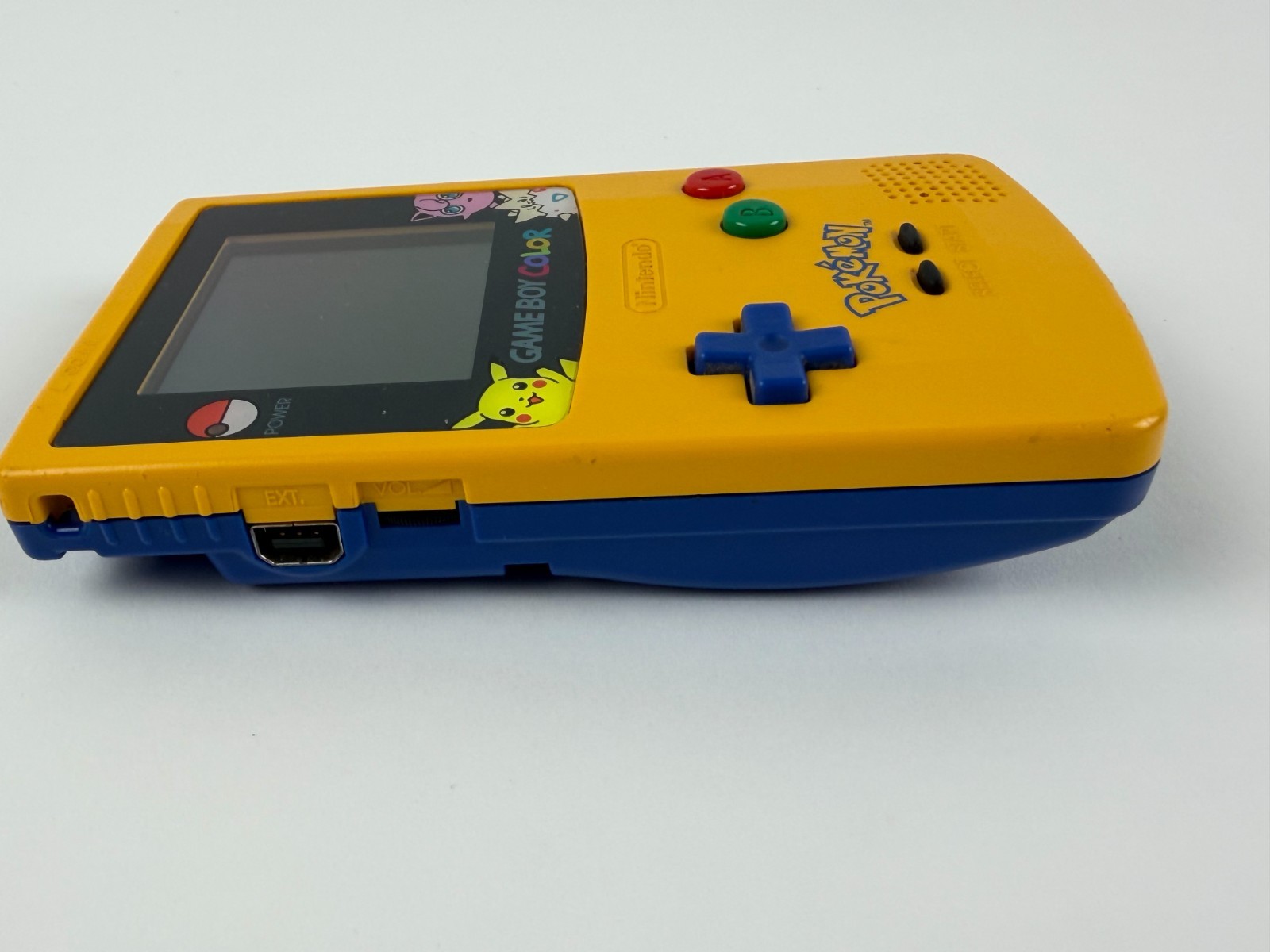 Nintendo GameBoy Color Pokemon Pikachu Edition Console CGB-001 Authentic Working