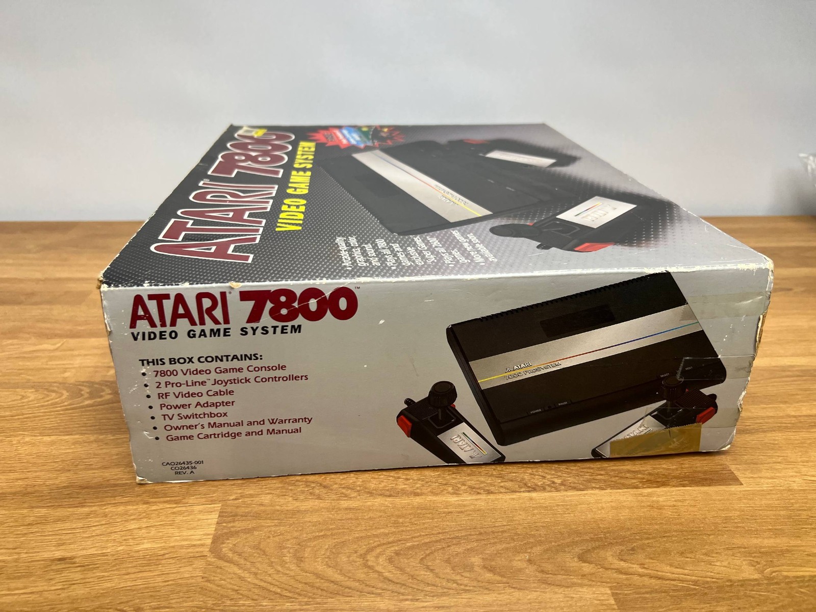 Atari 7800 ProSystem Console Bundle 15 Games Box Manuals Tested Working
