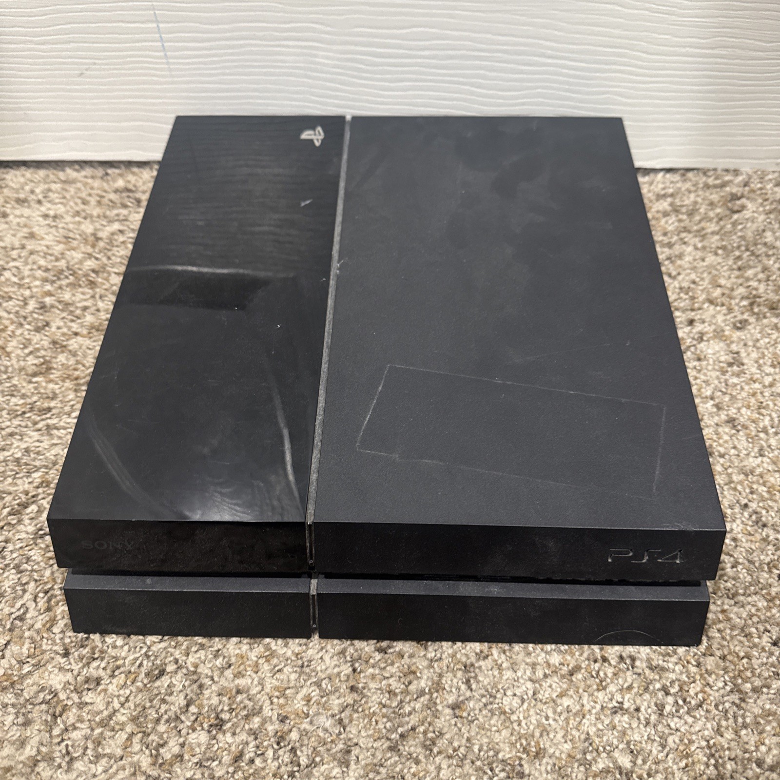 Sony PlayStation 4 PS4 Console Only Working Tested No Controller Black