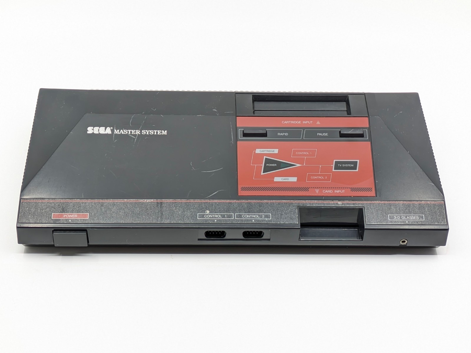 Sega Master System Console MK-2000 NTSC-J Japan Tested w/ Controller