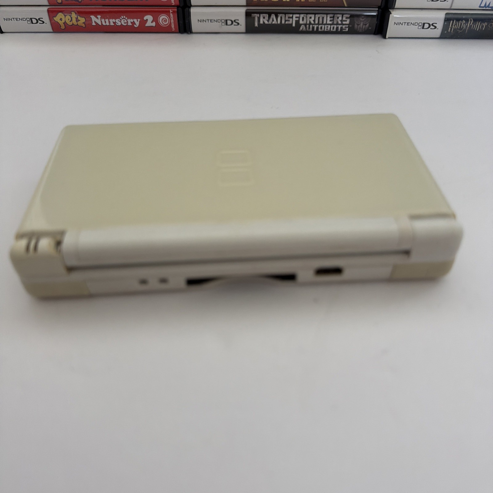 Nintendo DS Lite Original Handheld System Games Console White W/Games READ