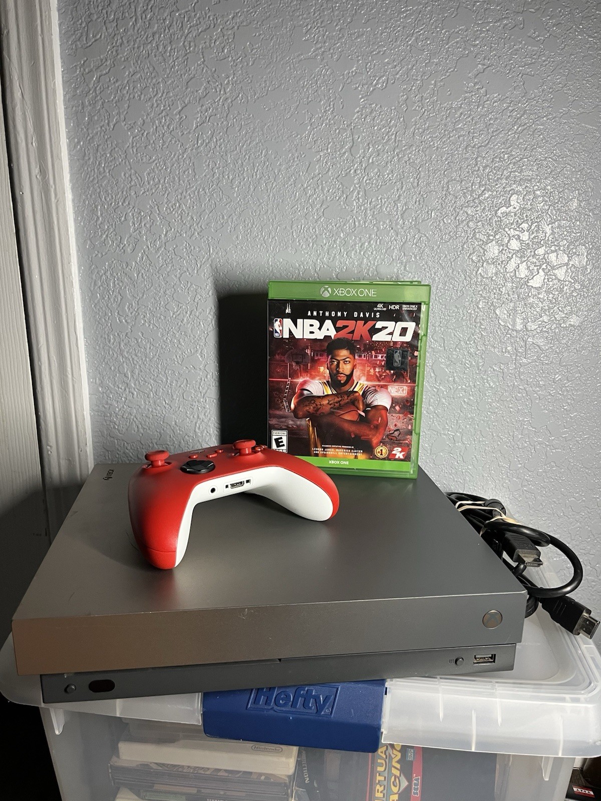 Microsoft Xbox One X 1TB Console 1787, BFV Gold Rush w/Controller, Thermal Paste