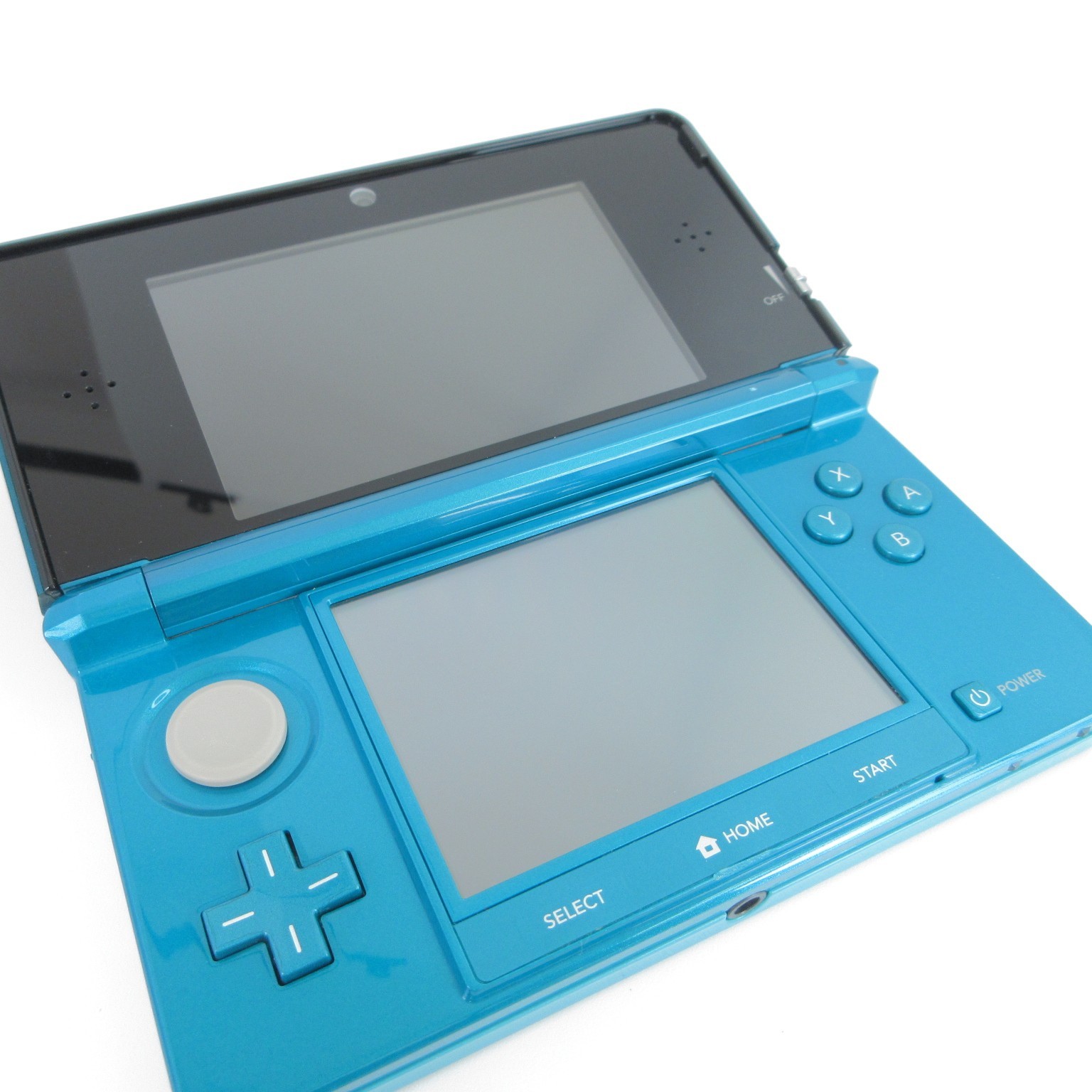 【Excellent】Nintendo 3DS Aqua Blue Console ONLY Japanese Edition #DEN0922/13
