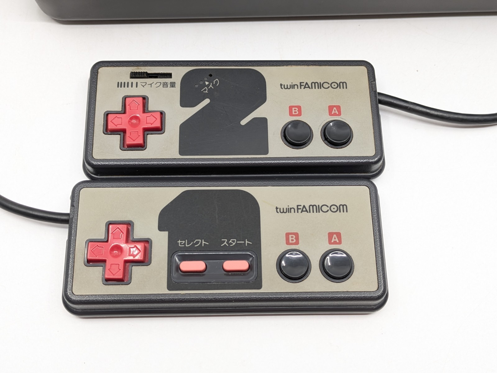 Sharp Twin Famicom AN-500B Black/Red | New Belt | Fully Tested 5 Games