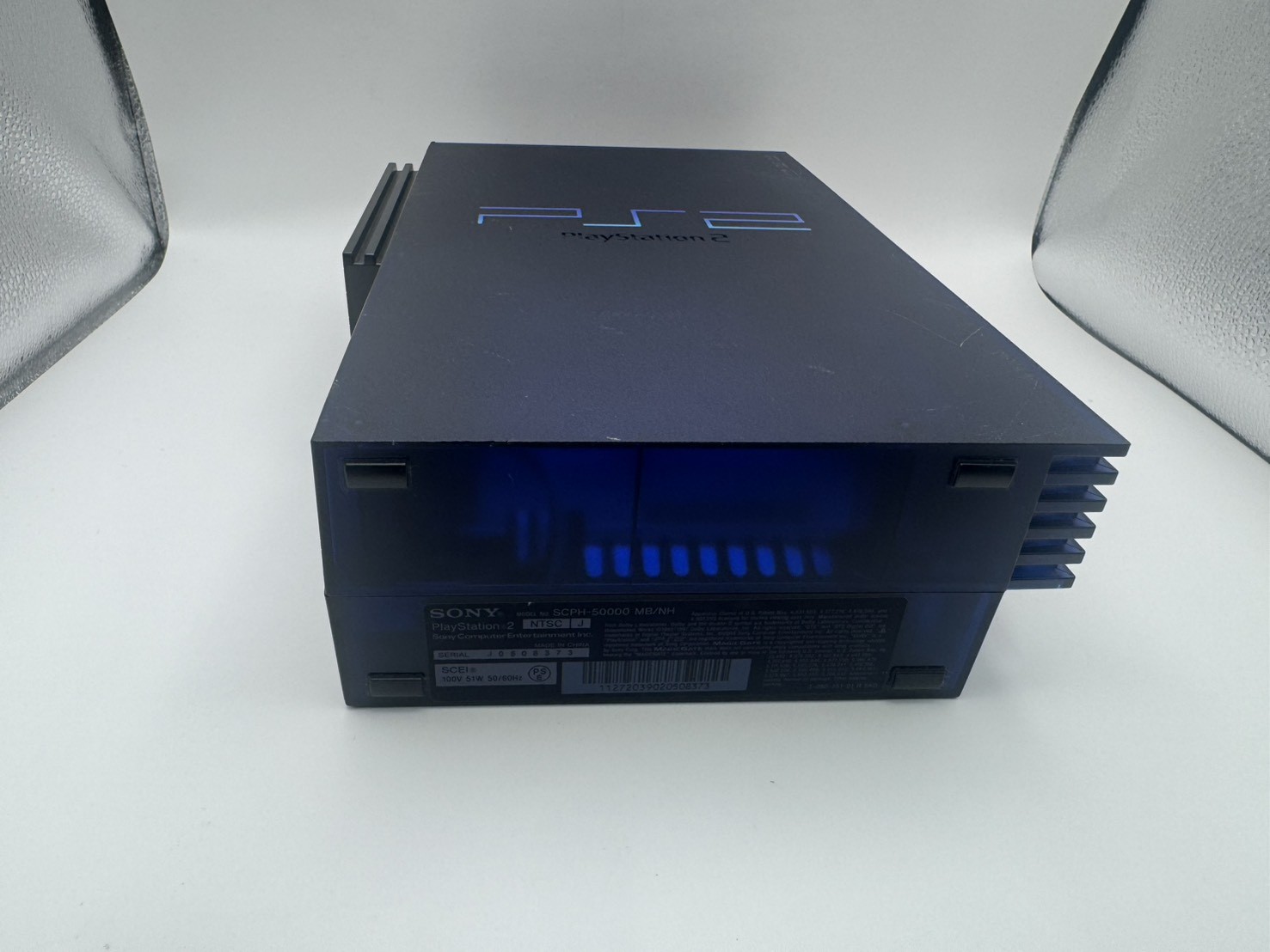 Sony PlayStation 2 PS2 SCPH-50000 MB/NH Midnight Blue Console Japan Tested 15+