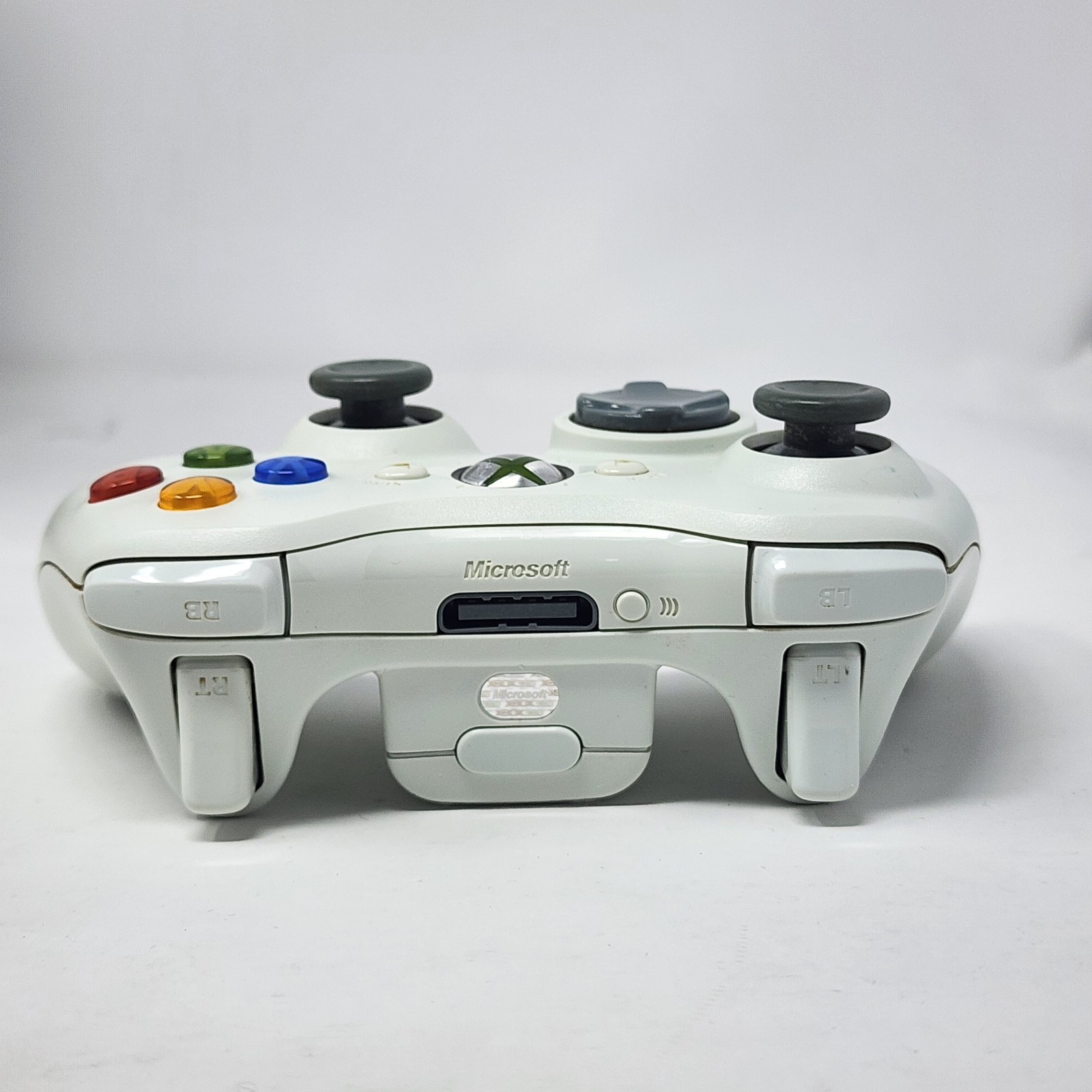 White Xbox 360 Slim 250GB Console Kinect Set w/ OEM Controller & 6 Games TESTED