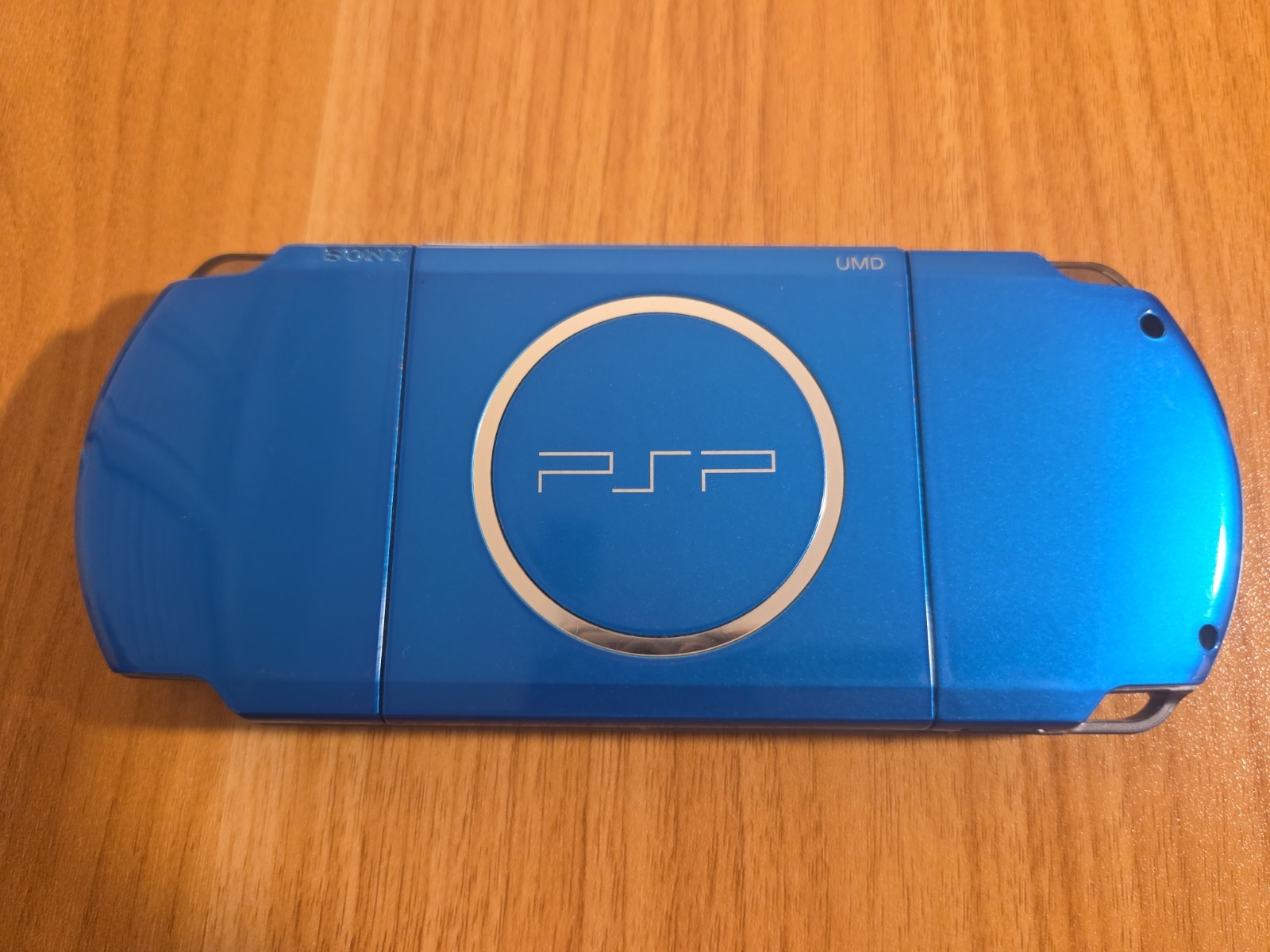 Sony PSP 3000 Vibrant Blue Handheld w/ NEW Battery & Charger