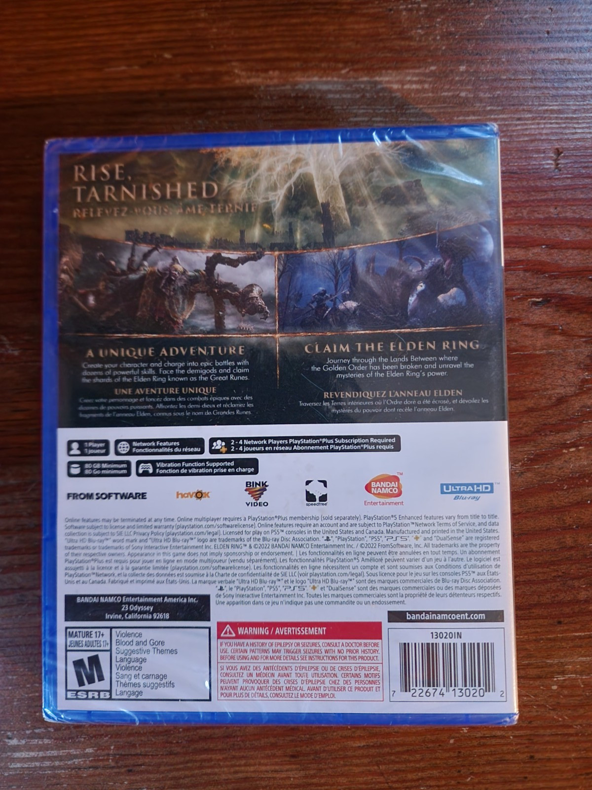 Elden Ring PS5 Brand New Game Special [2022 Action RPG] Sealed/ New