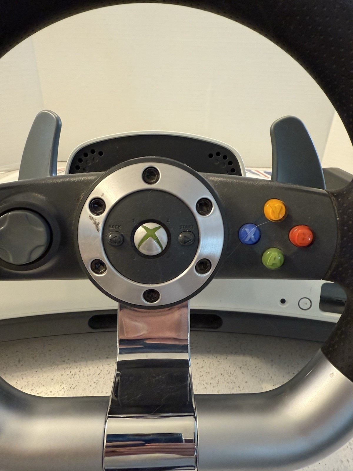 Microsoft Xbox 360 Console With Racing Wheel And Pedal 3 Controllers Tested