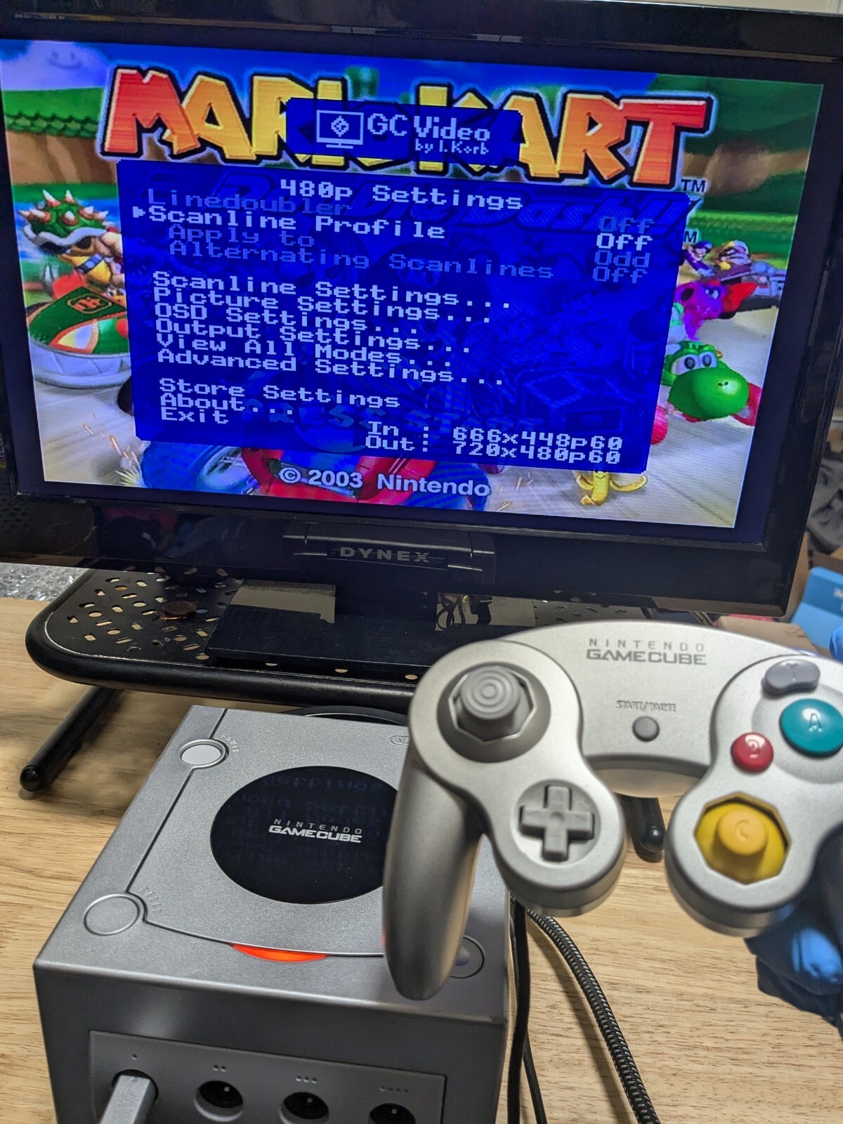 GameCube Console DOL-101 W/ HDMI Mod Pick Your Bundle! Memory card Controller