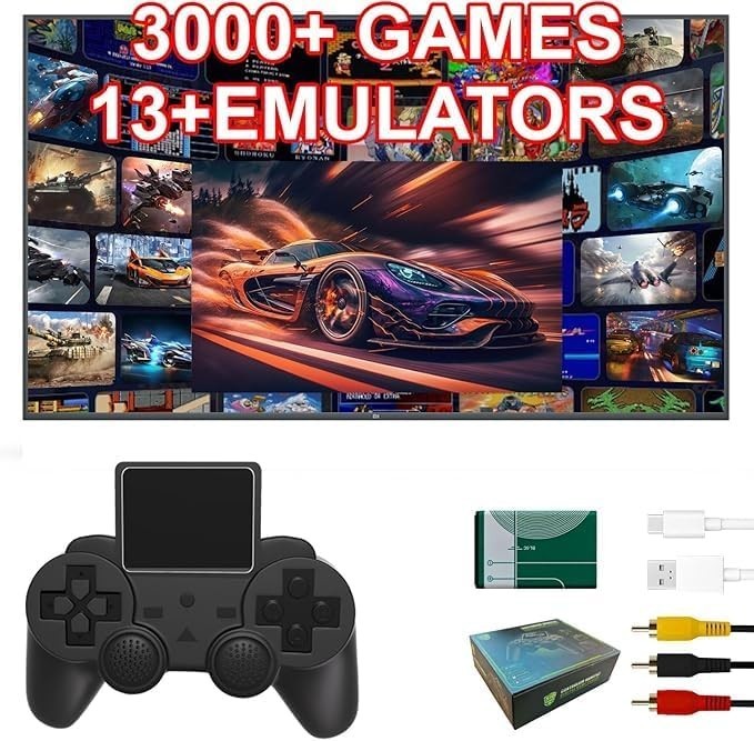 S10 Handheld Game Console, 2.4-Inch HD Color Screen Retro Gaming Console
