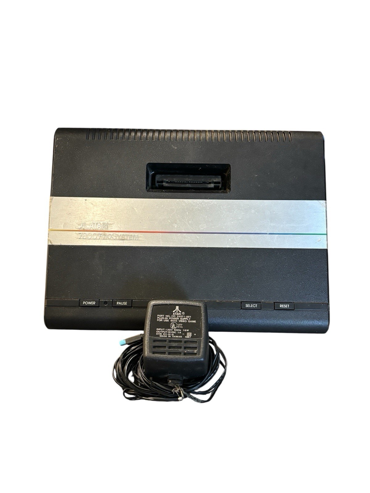Atari 7800 ProSystem Console System OEM Power Supply For Parts Repair VTG Retro