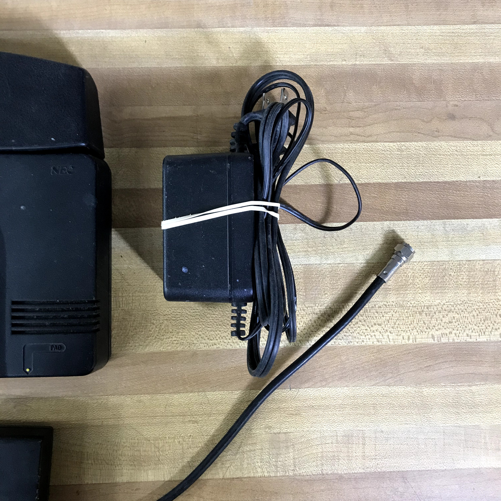 NEC TurboGrafx-16 w TurboGrafx Console All Cables Controller Tested