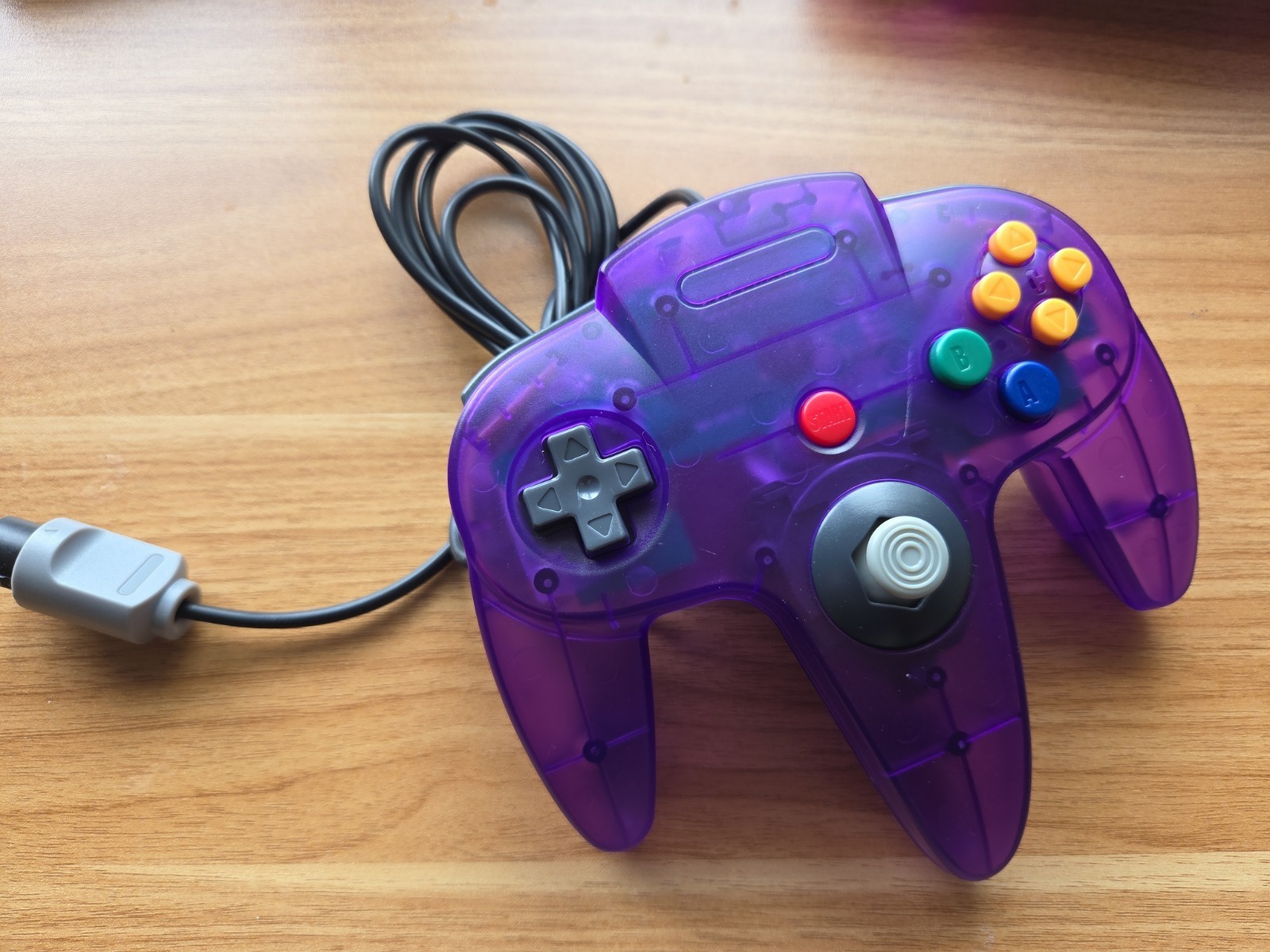 N64 Nintendo 64 clear Purple Funtastic Console Re-Shelled Region Free