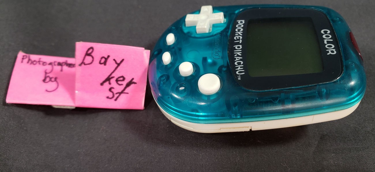 Pocket Pikachu 2 Color LCD Virtual Pet Pedometer Game Clear Blue MPG-002 Japan