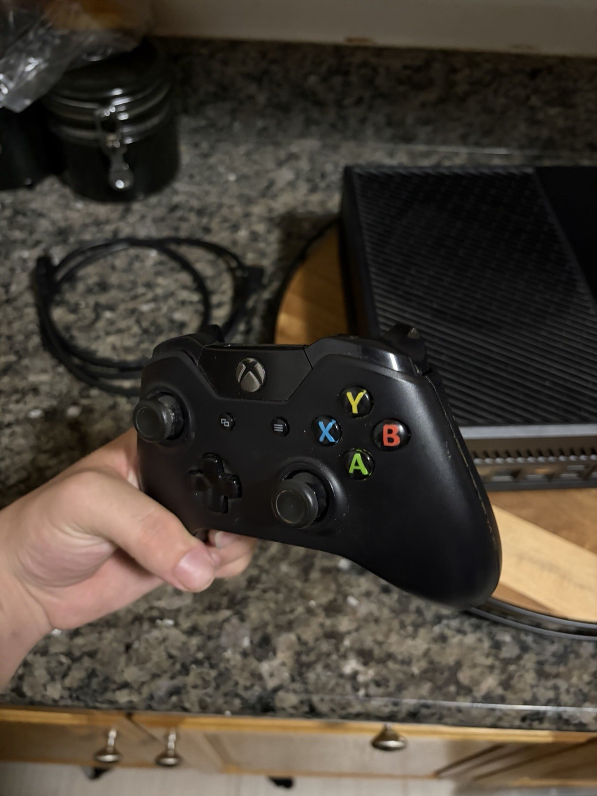Microsoft Xbox One Kinect Bundle 500GB Black Console (7UV-00239)