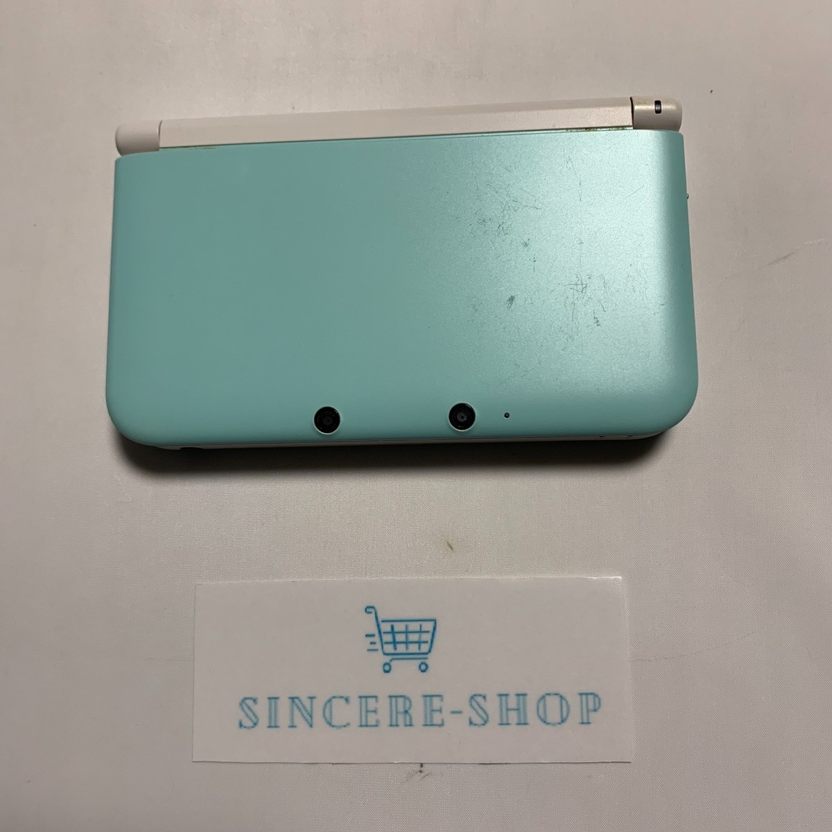 USED Japanese Nintendo 3DS XL LL MINT WHITE SPR-001 only console