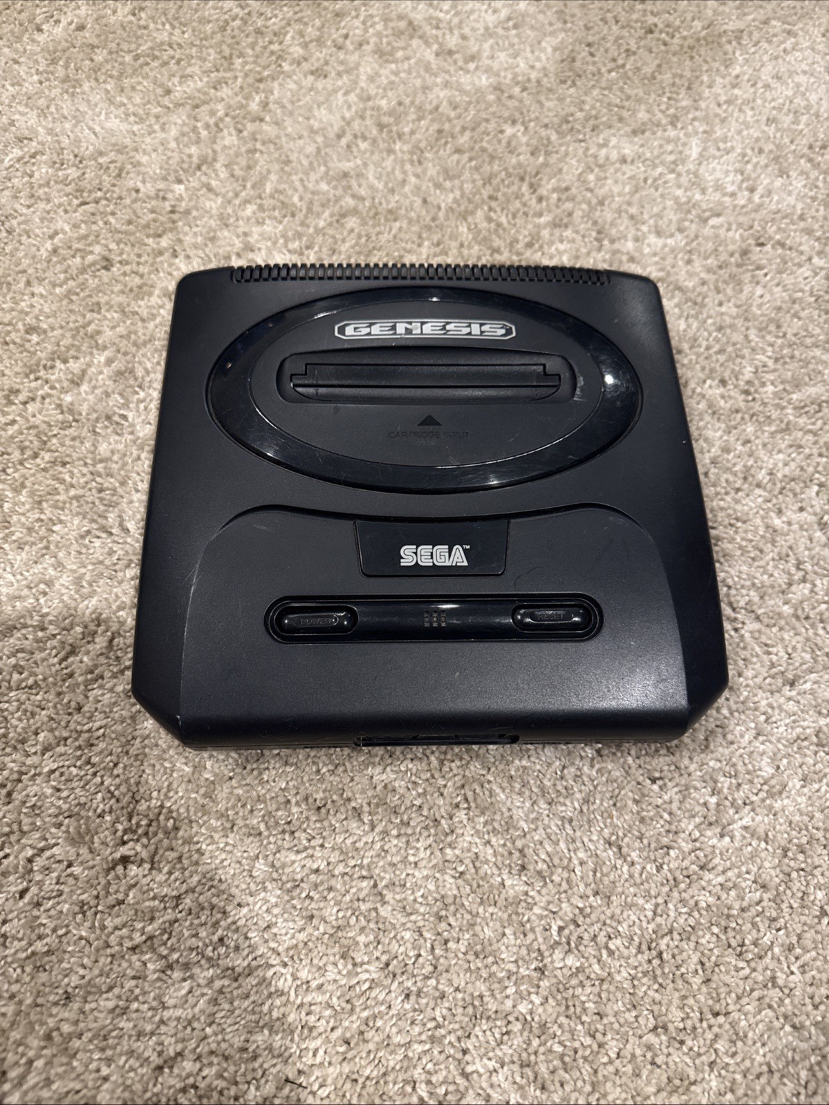 Sega Genesis Black Console Only, MK-1631 Gen 2
