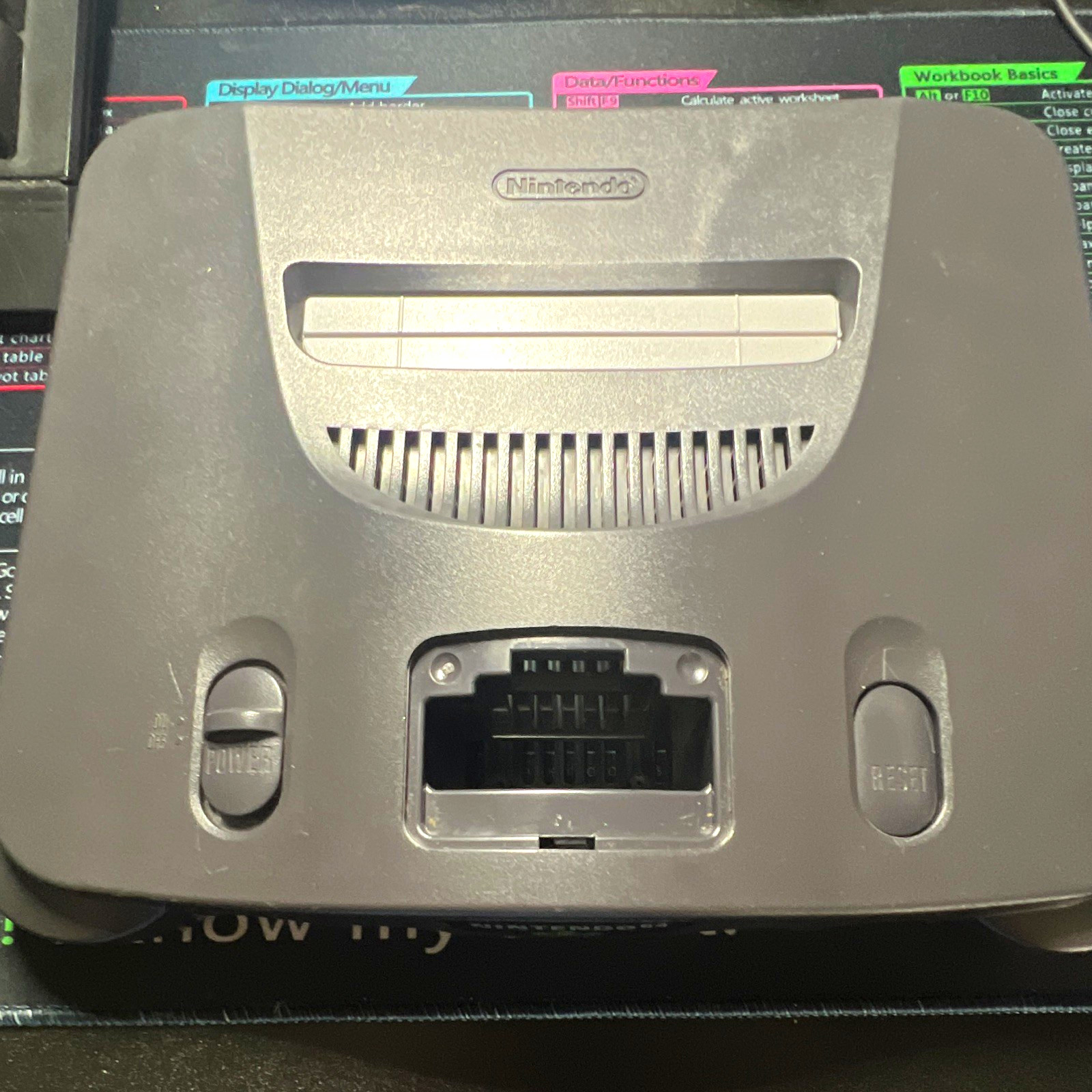 Nintendo 64 Gray Console NTSC-U/C AV Memory Expansion MPN NUS-001(USA)