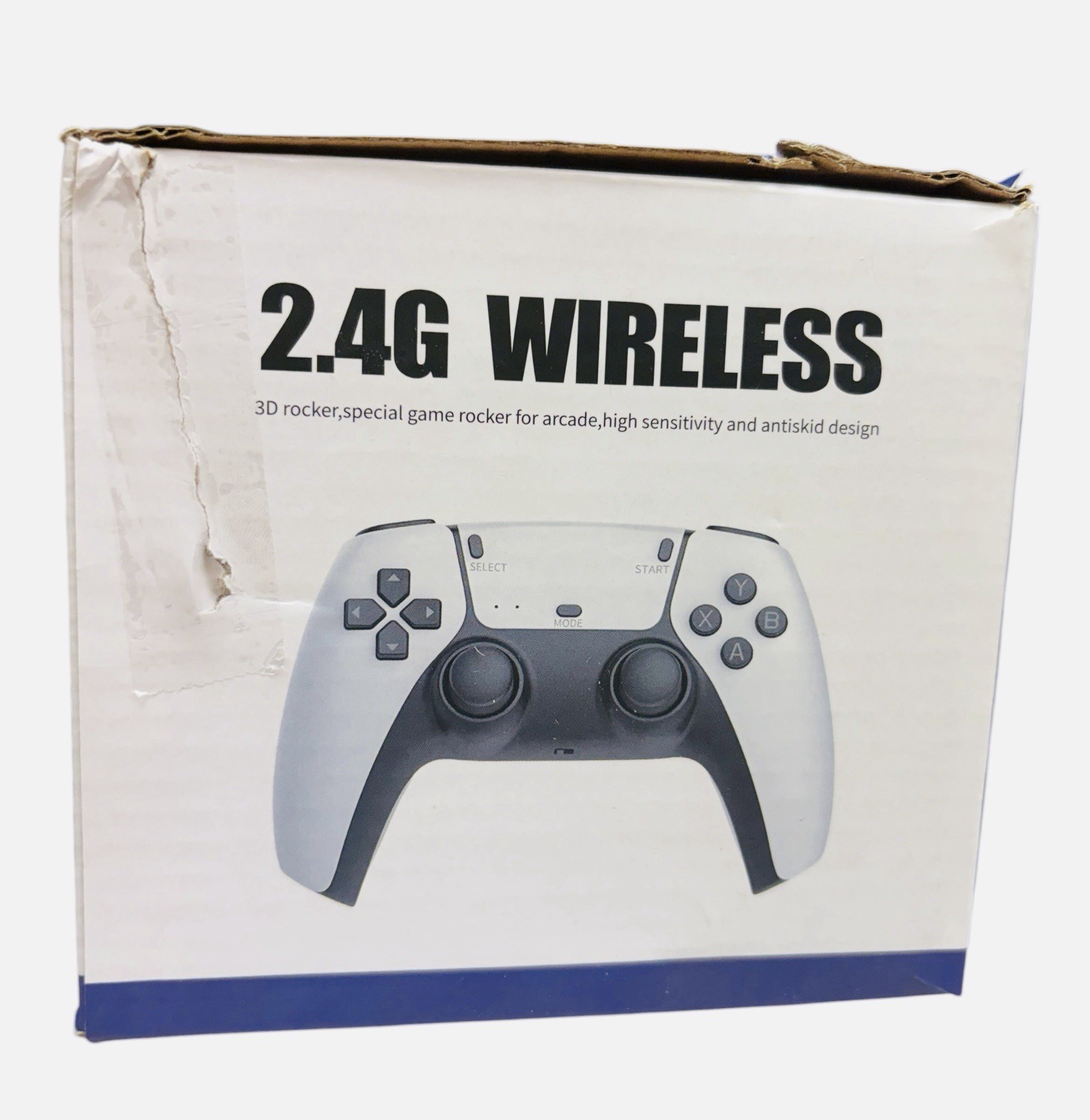 SJGAM M15 Plus Retro Video Game Console White 4K HDMI 2.4G Wireless Controllers
