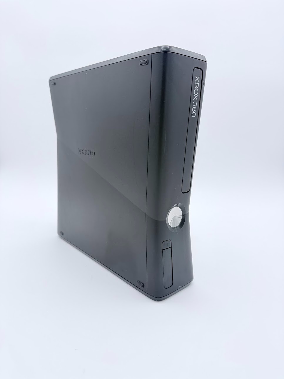 Matte Black Microsoft Xbox 360 S Console 4GB Black Dolby Digital AS IS PARTS