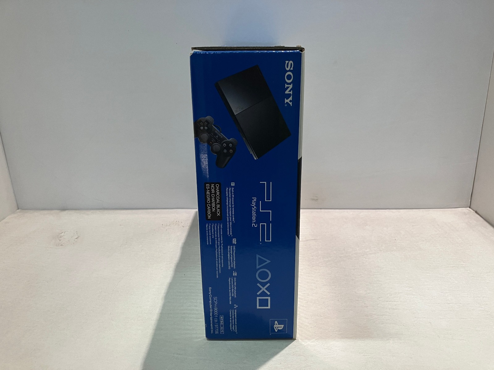 PS2 Slim Console NTSC USA/Canada SCPH-90001 Sony Playstation 2 System Black 2008