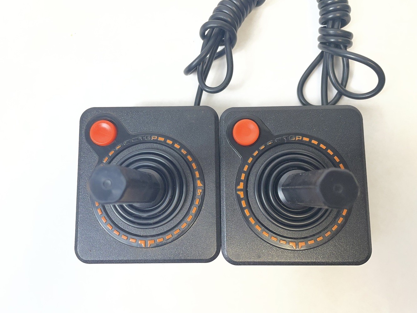 Atari CX-2600A Vintage 4 Switch Console W/ 2 Joysticks And 6 Games