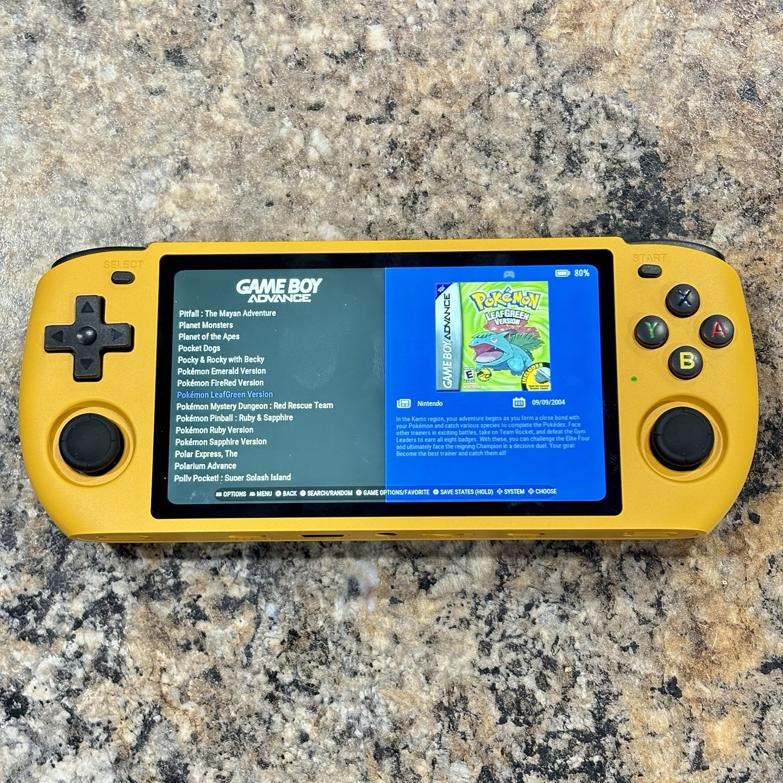 New PowKiddy RGB10MAX3 Retro Gaming Handheld New 64GB Card Custom Ready To Play