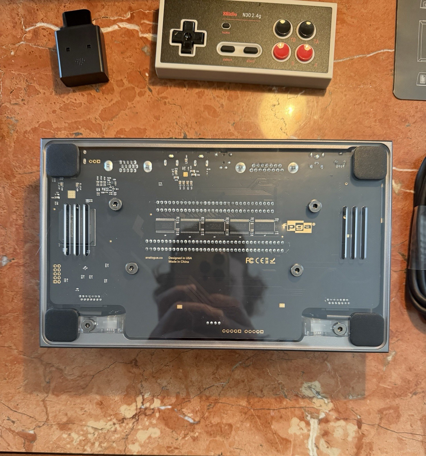Analogue 💥 Nt Mini Noir 💥 CIB 8bitdo N30 Gamepad Everdrive N8 Pro Mega NES 💎