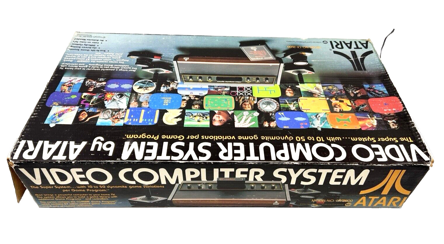 Holy Grail HEAVY SIXER 6er, LOW SERIAL! Near MINT & COMPLETE in Box ATARI CX2600