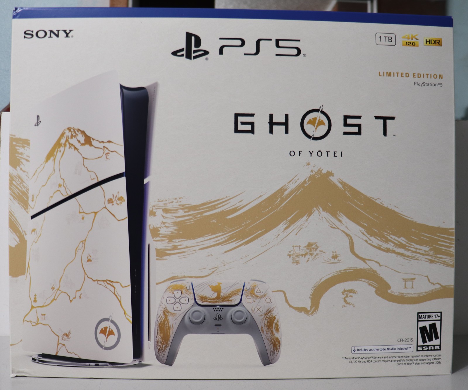 Sony PlayStation 5 Slim Ghost of Yotei Limited Edition 1TB Console BRAND NEW PS5