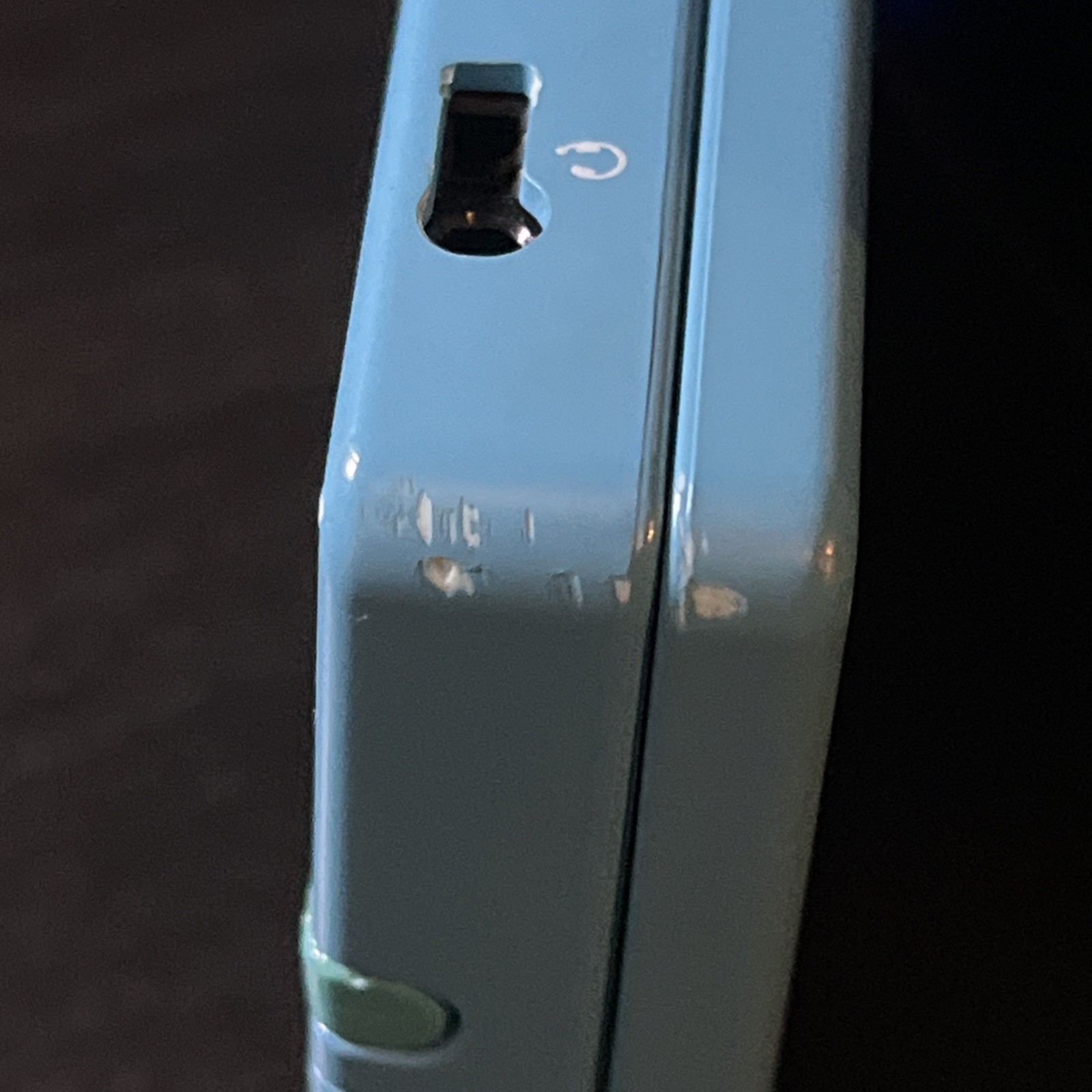 Nintendo DS Turquoise Blue Handheld System Stylus & 3 Games