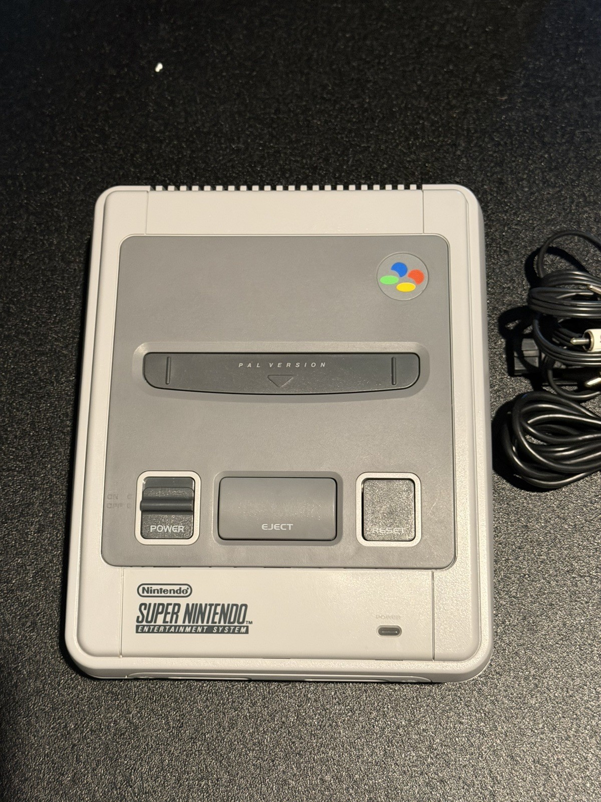 Super Nintendo Console Complete SNES PAL – Excellent Condition