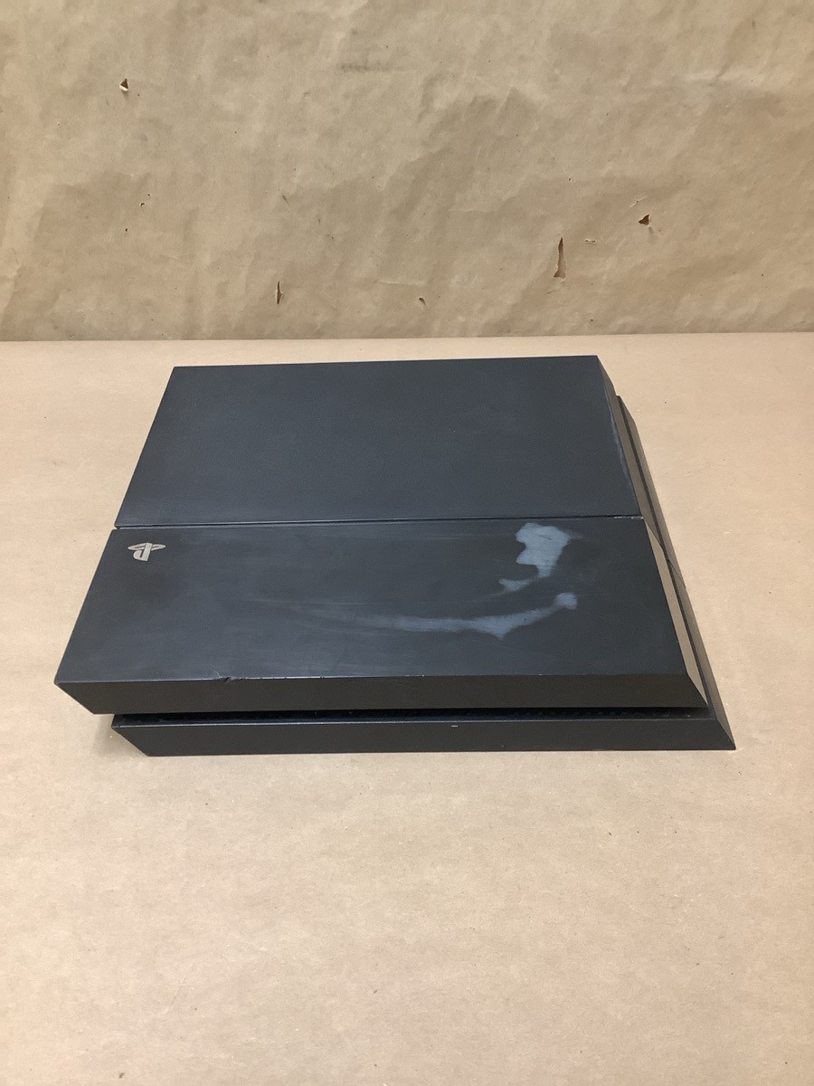 PS4 GAMES SONY CUH-1115A, #MB338780308; BLK PS4 SYS (NO ACC) 500GB (207581-1)