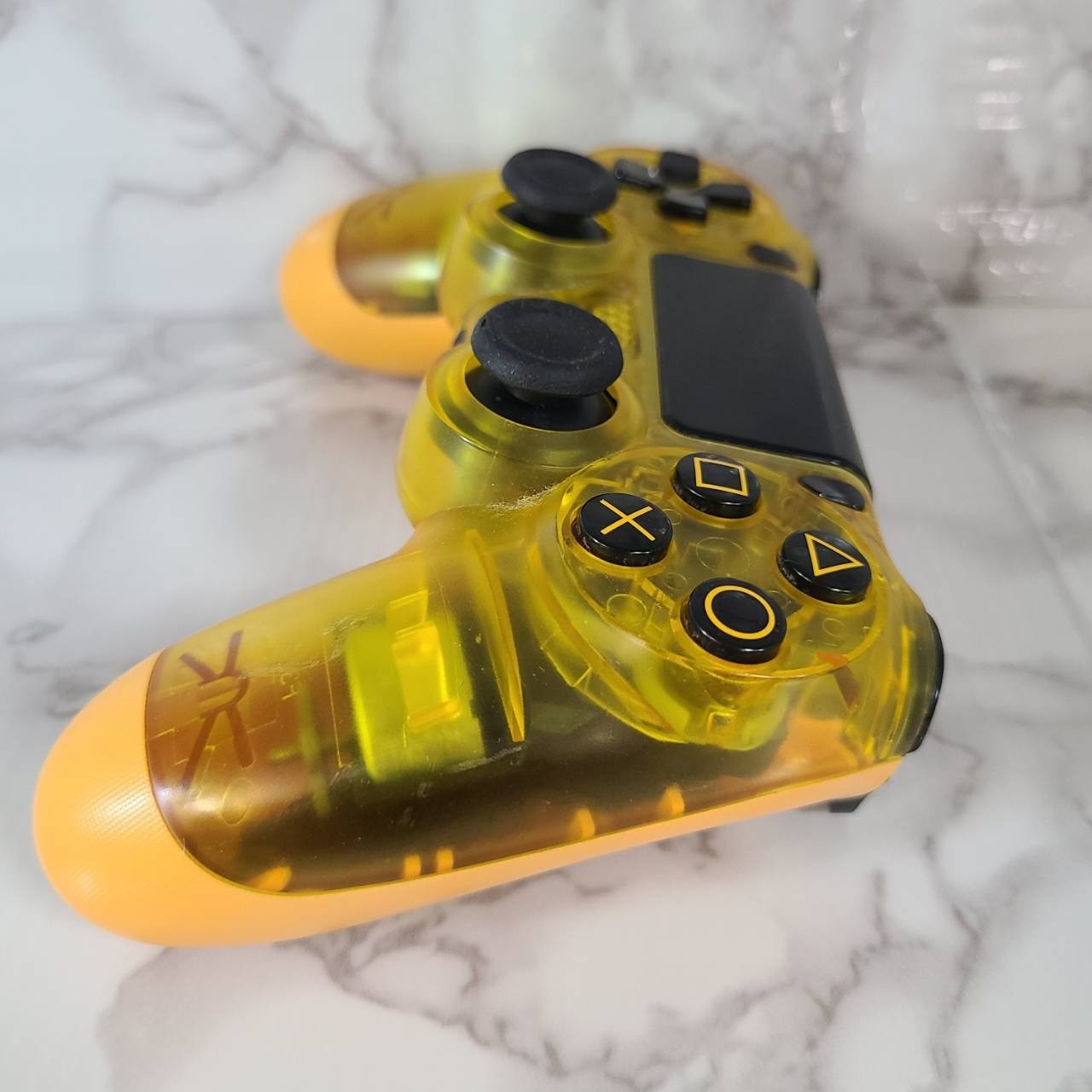 Sony 4 PS4 Dualshock 4 DEATH STRANDING Yellow Wireless Controller Select Rank