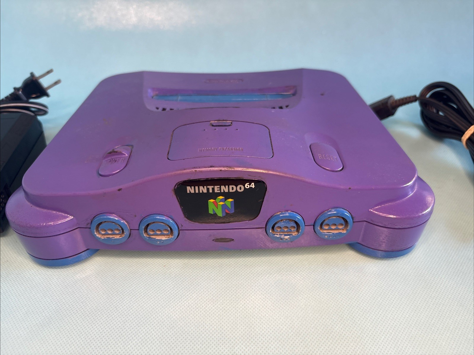 Vintage Nintendo 64 N64 NUS-001 USA Console w/ Power + AV ***READ***