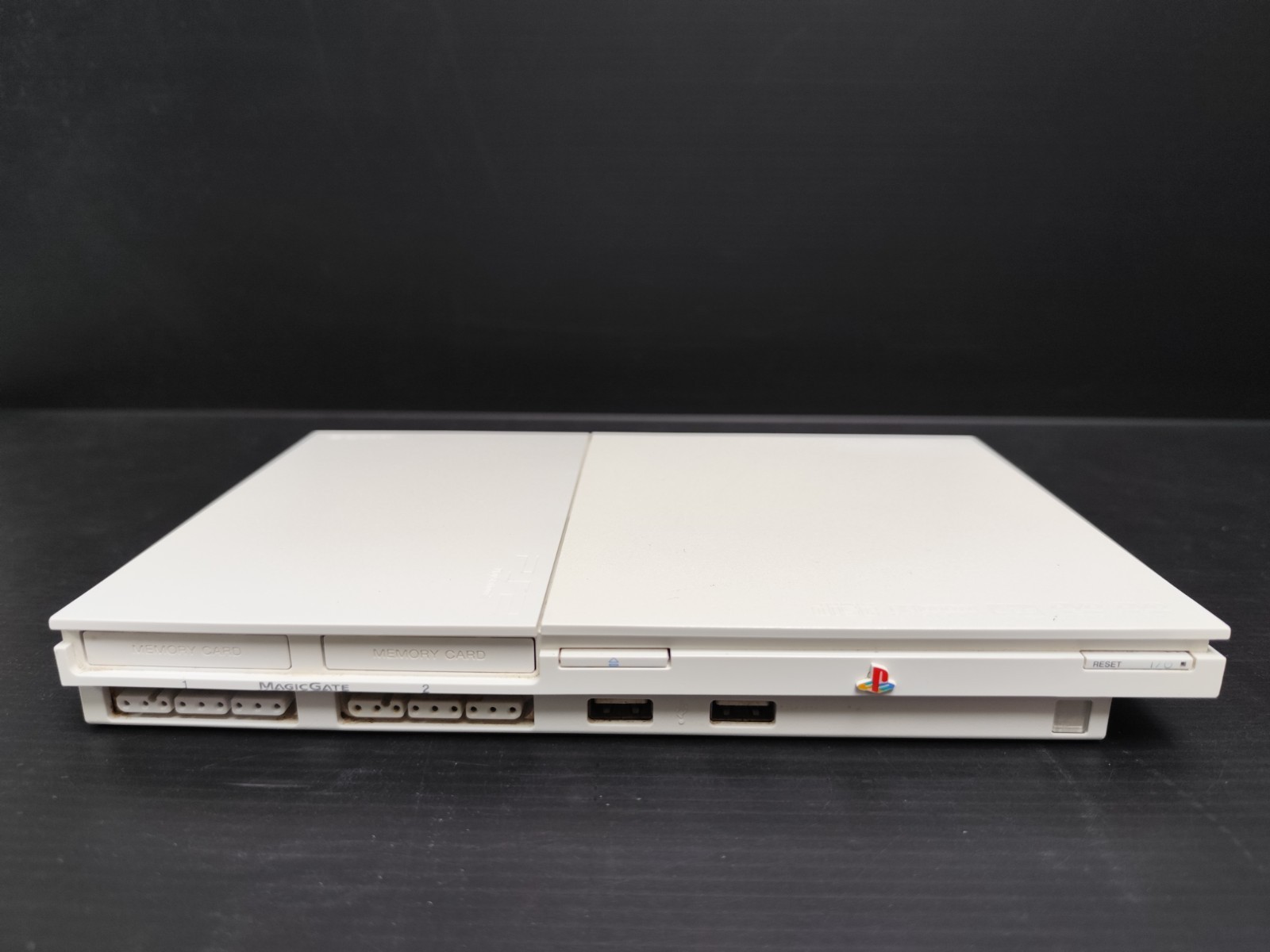 E+ «Region Free» SONY Playstation2 Slim Console SCPH-90000 Ceramic White Note