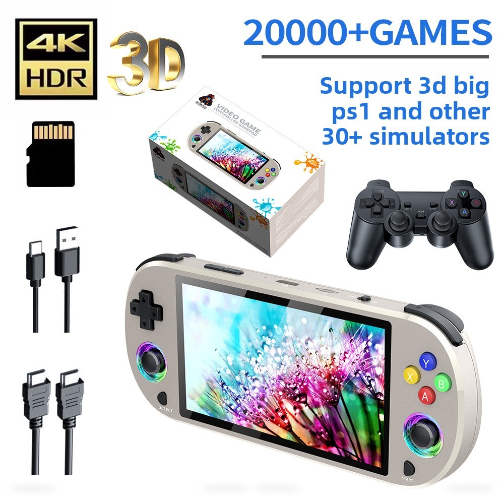 M22 Pro Retro Handheld Game Console LCD Screen Dual Joystick Portable