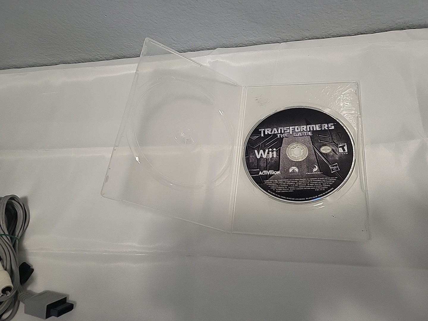 Nintendo Wii RVL-001(USA) Black Console Bundle with 5 Games