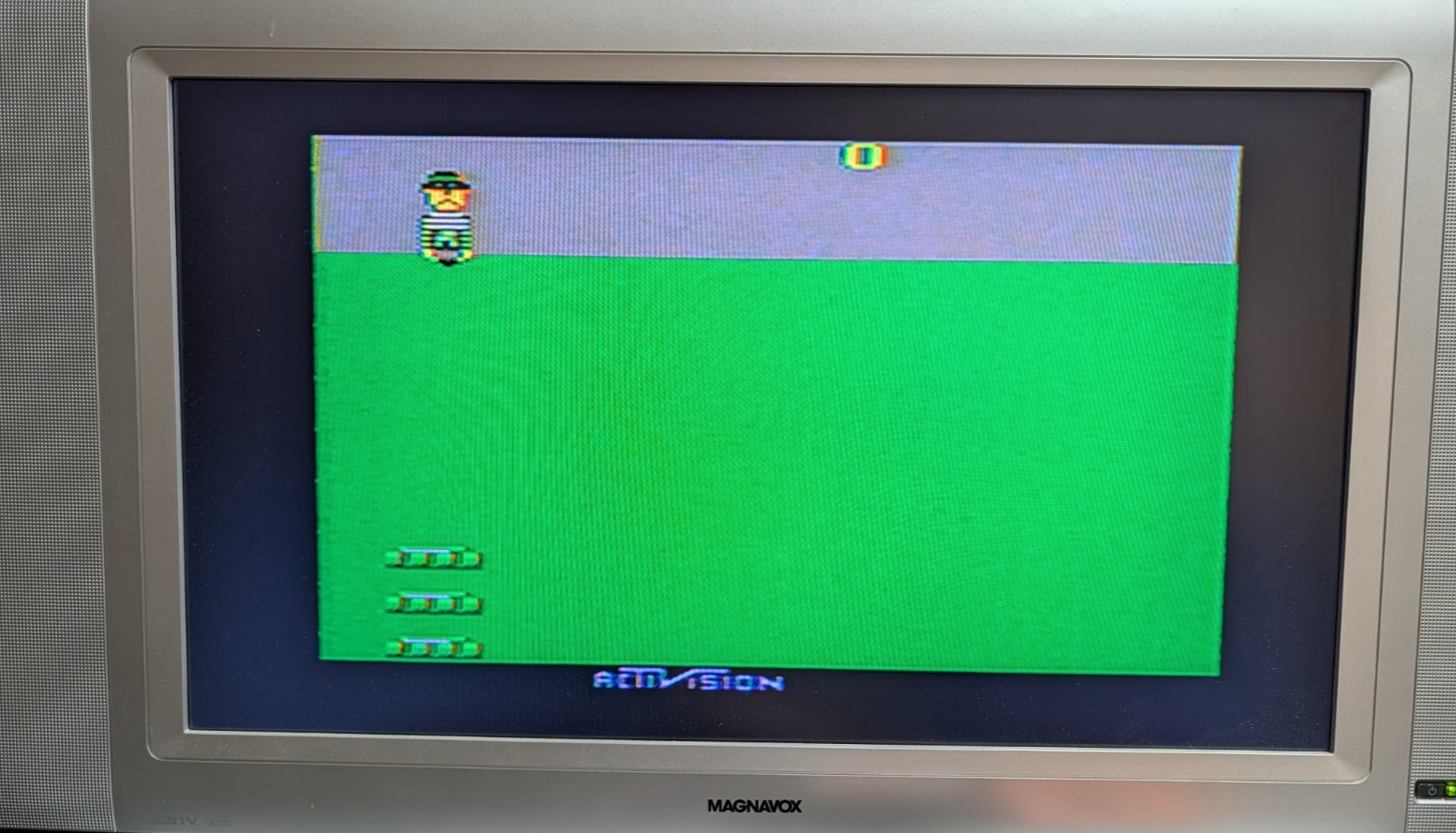 Atari 2600 Junior Console Bundle + 8 Games, Paddles, Joystick, Tested & Works