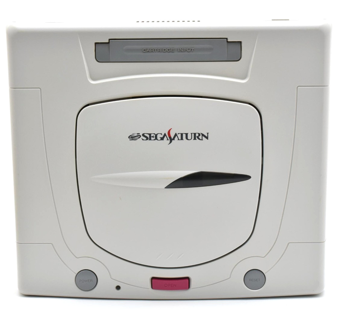 Sega Saturn Console Controller Set White HST-3220 w/Multi Controller SS Japan JP
