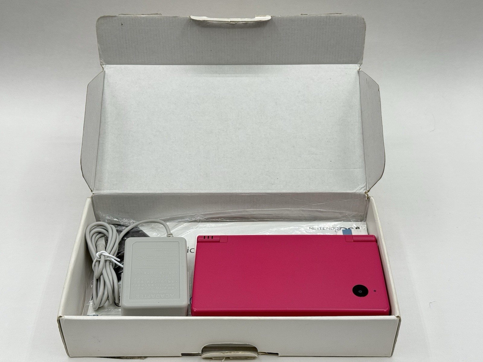 Nintendo DSi Launch Edition 256MB Pink Handheld System Game Console TWLSPA Mintt