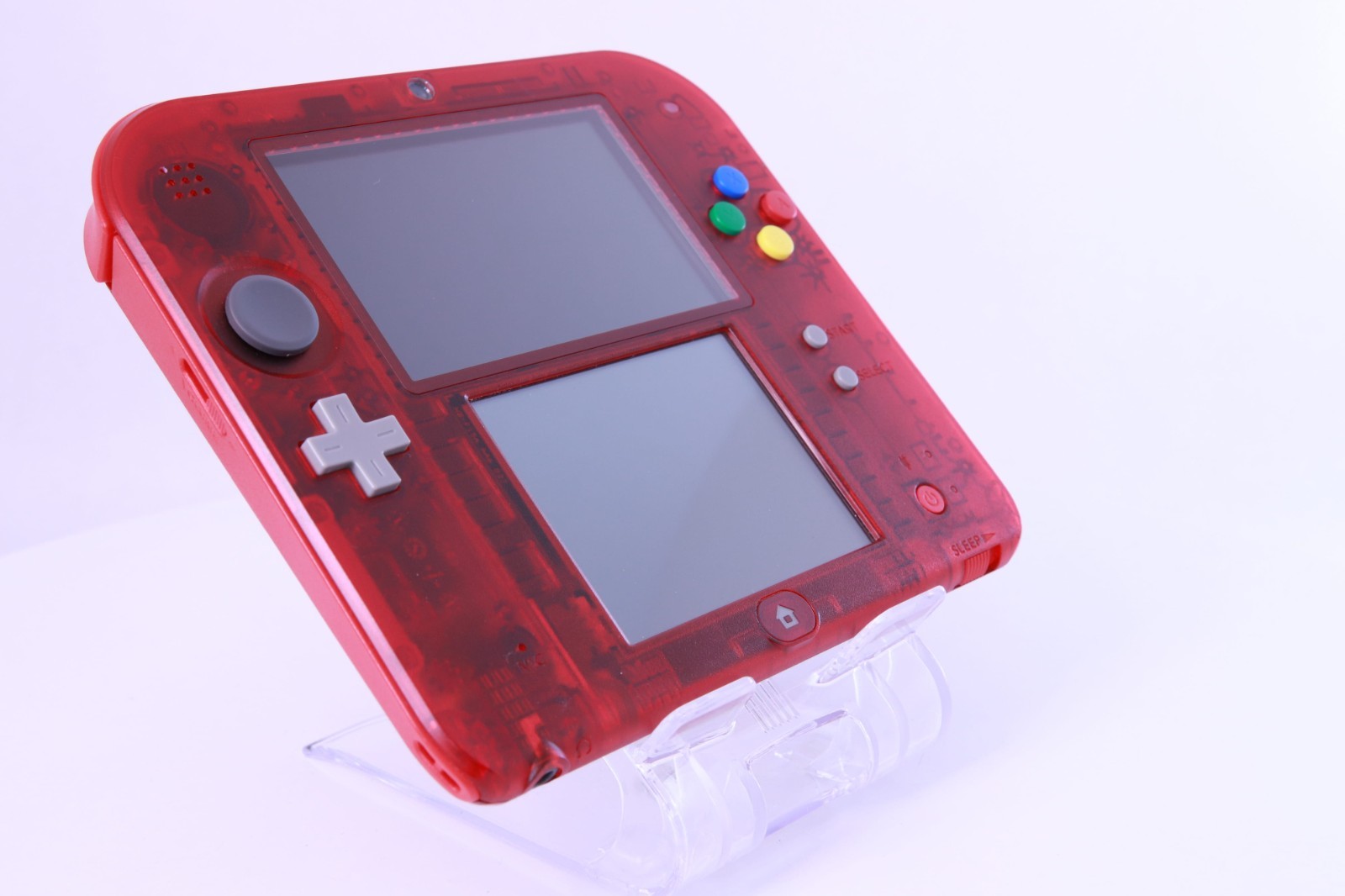 Nintendo 2DS Pokémon Red [Rank:S] W/USB Cable