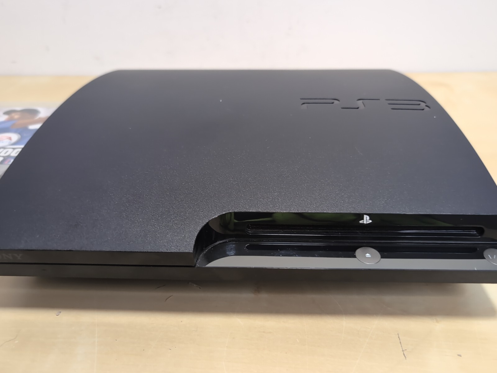 Sony PlayStation 3 – Slim 120GB Black Console System + 2 Games + Cables No Cont