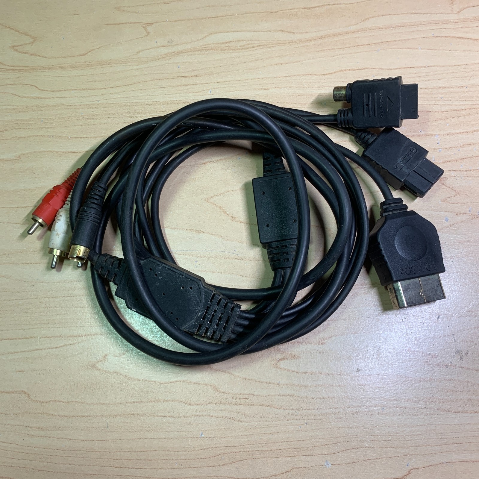 Nintendo 64 N64 Chipped Console System Bundle Controller Cables Tested/Working