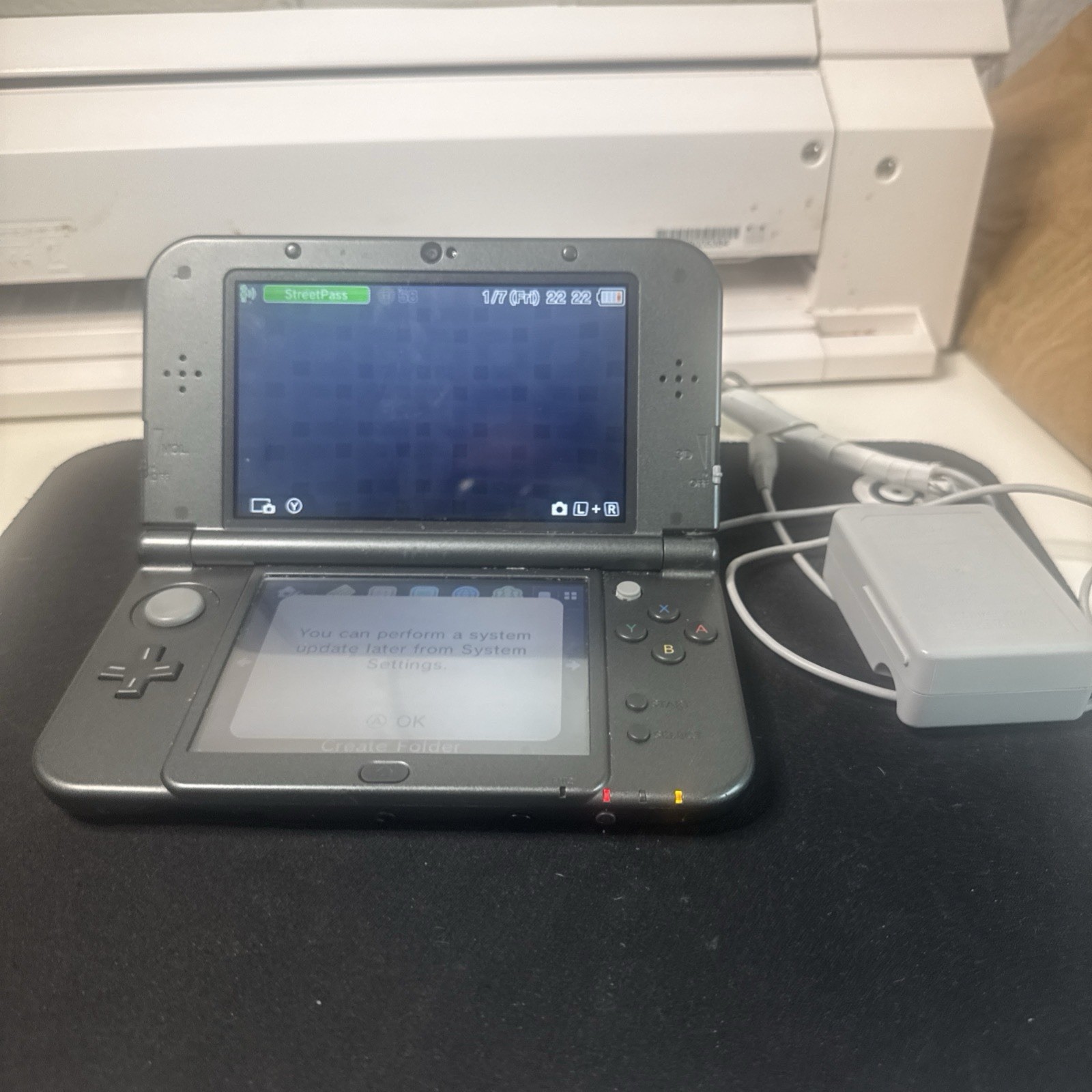 Nintendo 3DS XL (Charger Not Included)