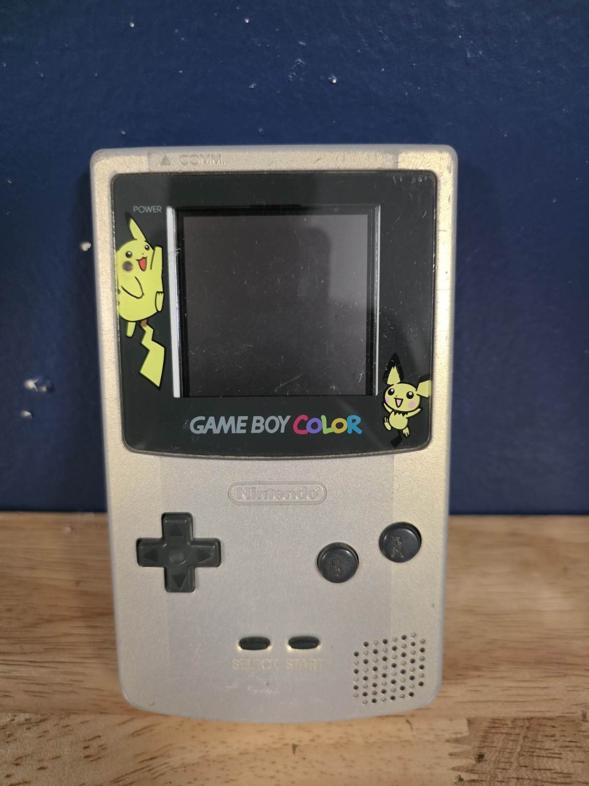 Nintendo Game Boy Color Handheld CGB-001 Pokemon Special Pikachu Edition Working