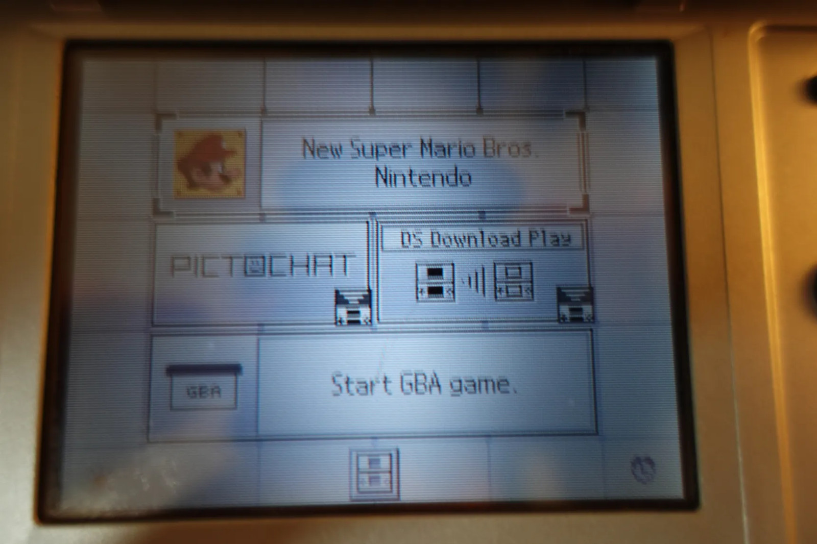 Nintendo DS Silver Handheld System – Good Condition! – TESTED AND WORKING (#4)