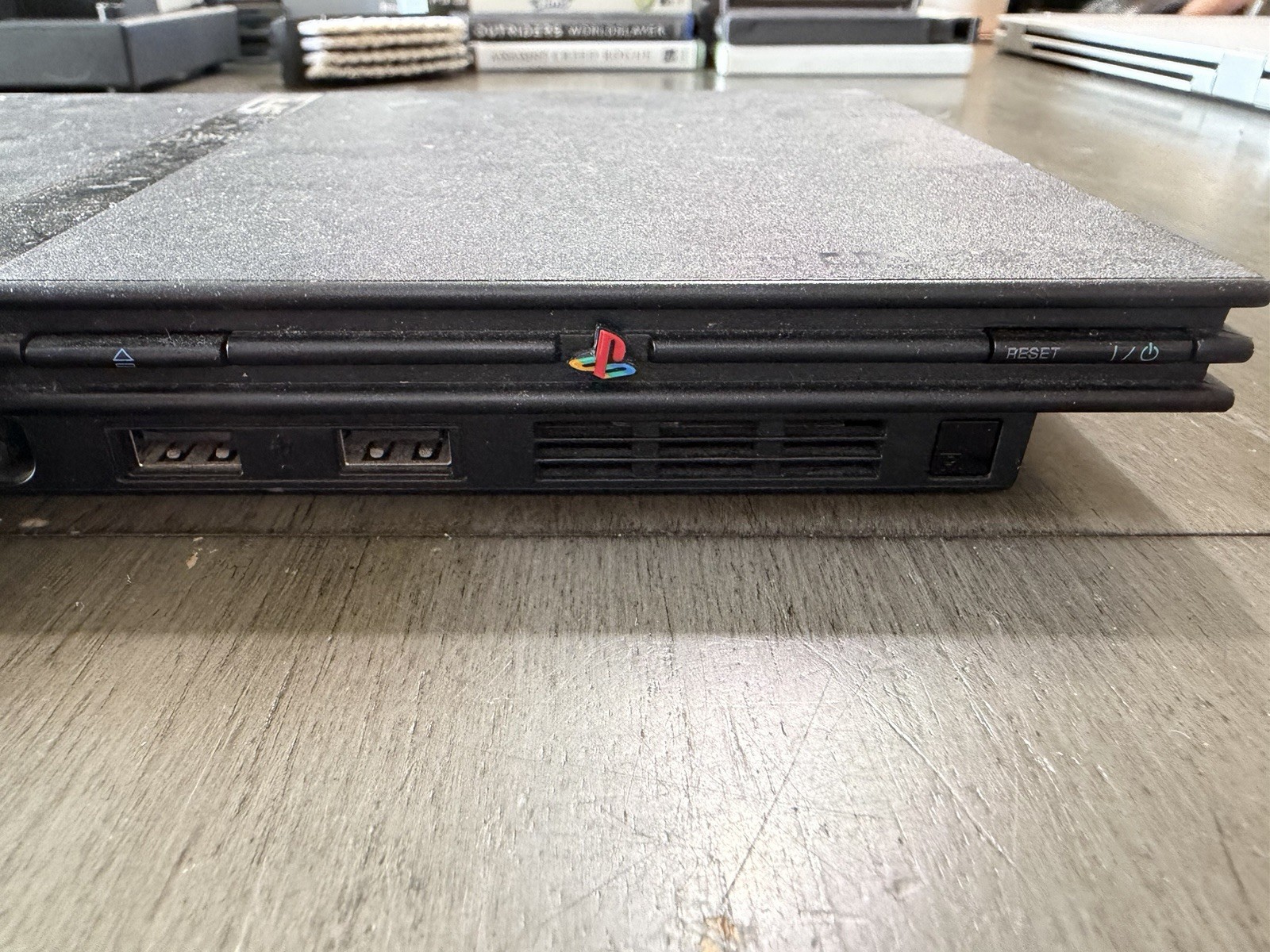 Sony PlayStation 2 Slim PS2 Console + Cables Bundle And Controller *TESTED*